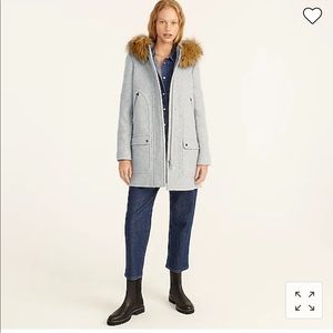 Chateau parka in Italian stadium-cloth wool 8